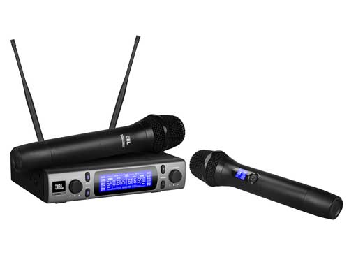 JBL VM200 VM300一拖二无线话筒 无线双手持话筒 双通道UHF无线麦克风