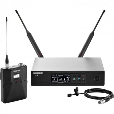 Shure QLXD14/WL93 舒尔数字领夹无线话筒 一拖一无线领夹麦克风