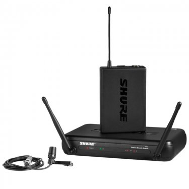 Shure SVX14/CVL 舒尔领夹无线话筒 无线领夹话筒（一拖一） 