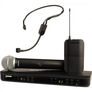 Shure BLX1288/P31 舒尔  一手持一头戴无线话筒  KTV娱乐话筒