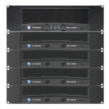 Crown,XLS 202,XLS 405,XLS 602,XLS 802,XLS 5000,功放,功率放大器,后级功放,大功率功放,会议