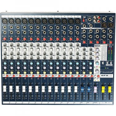 Soundcraft,EFX8,EFX12,声艺效果调音台,性价比最高的调音台,乐队调音台,演出调音台