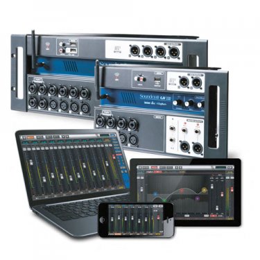 Soundcraft,Ui12,Ui16,Ui24R,声艺机架式数字调音台,性价比最高的调音台,乐队调音台