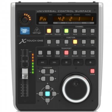 百灵达 Behringer X-TOUCH ONE 软件控制器 数字控制台 DAW遥控器 PRO Tools Cubase软件控制