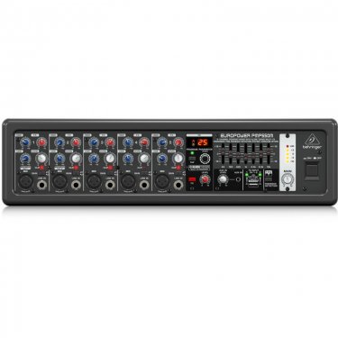百灵达 Behringer PMP550M 有源调音台 带功放调音台 机架式调音台 模拟调音台 带效