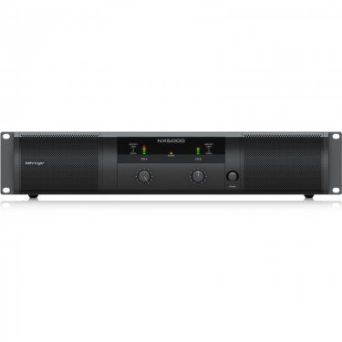 百灵达 Behringer NX6000 数字功放 双通道功放 后级功放 功率放大器 440瓦功放 两通